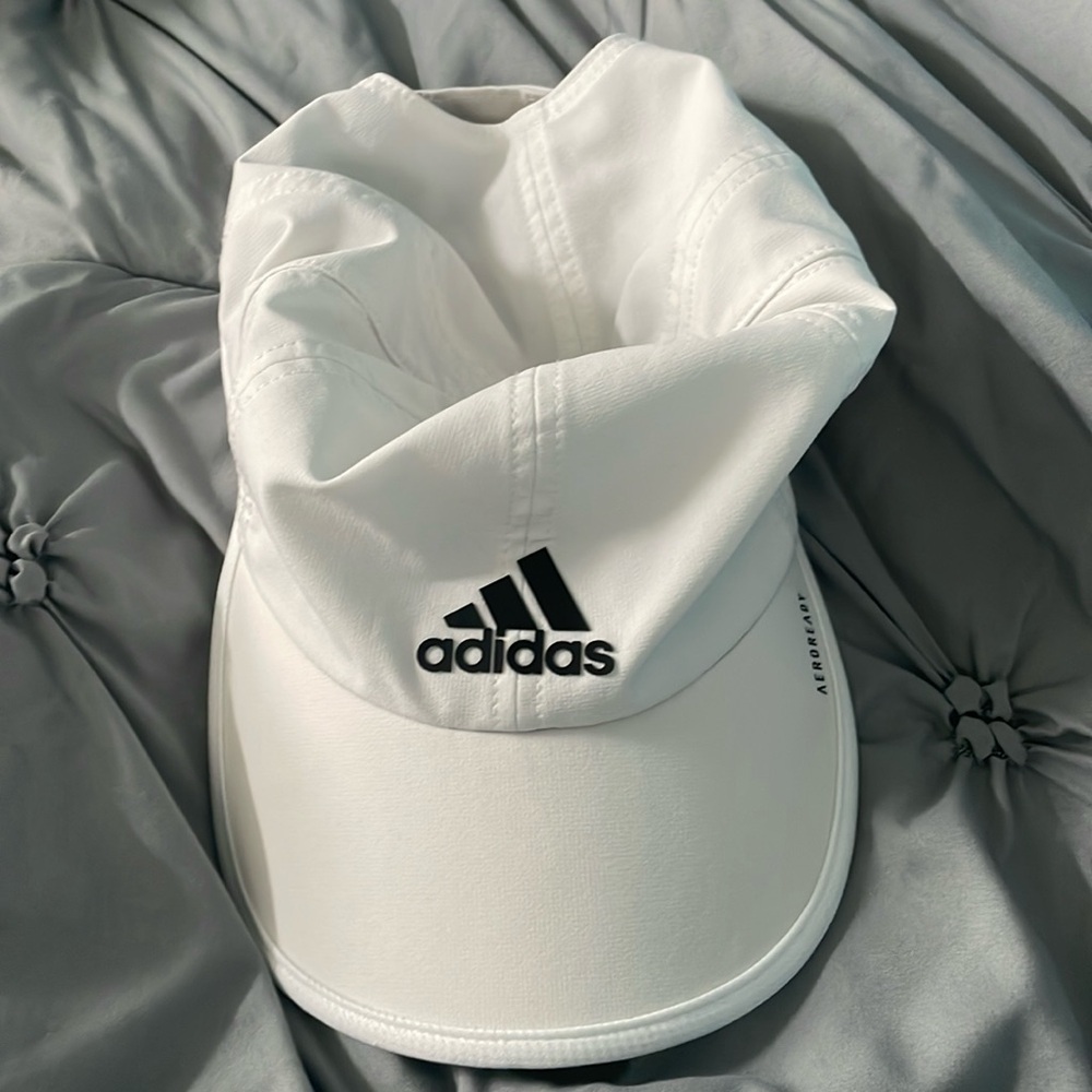 White adidas hat
